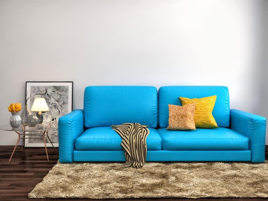 How to Make the Most of Bold Colored Sofas